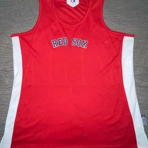 Red Sox Majestic XL tank top.